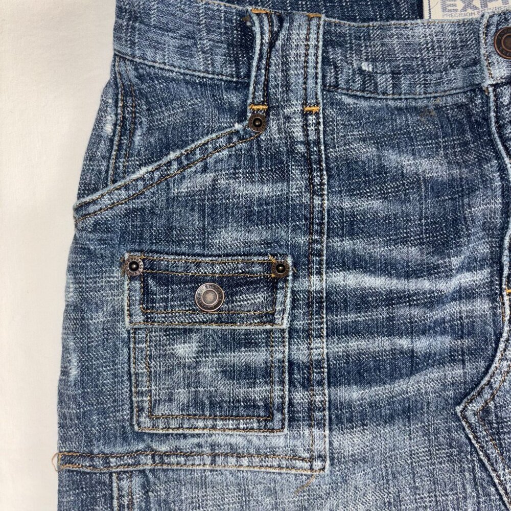 Express Blue Denim Skirt - Size 5/6 - Picture 5 of 8